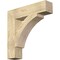 Ekena Millwork Thorton Block Rough Sawn Bracket, Douglas Fir, 6"W x 28"D x 28"H BKT06X28X28THR05RDF - alternate 1